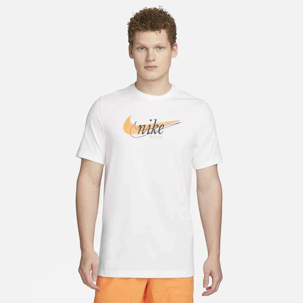 CAMISETA NIKE DF TEE HERITAGE MASCULINA - Branco
