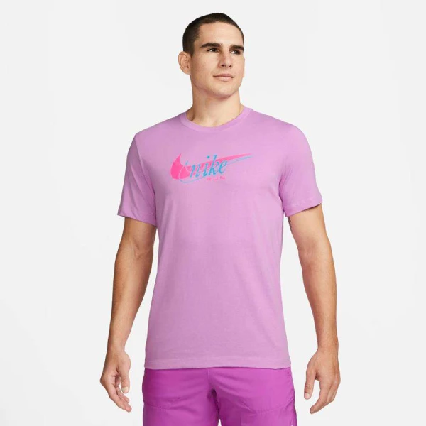 CAMISETA NIKE DF TEE HERITAGE MASCULINA - Lilas