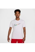 CAMISETA NIKE DF TEE RUN MANGA CURTA MASCULINA - Branco CAMISETA NIKE DF TEE RUN MANGA CURTA MASCULINA - Branco