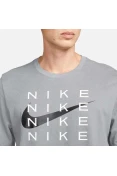 CAMISETA NIKE DF TEE SLUB HBR MASCULINO - Grafite CAMISETA NIKE DF TEE SLUB HBR MASCULINO - Grafite