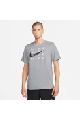 CAMISETA NIKE DF TEE SLUB HBR MASCULINO - Grafite CAMISETA NIKE DF TEE SLUB HBR MASCULINO - Grafite