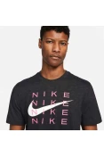 CAMISETA NIKE DF TEE SLUB HBR MASCULINO - Preto CAMISETA NIKE DF TEE SLUB HBR MASCULINO - Preto