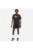 CAMISETA NIKE DF UV MILER RUNDVN SS MASCULINA - Preto/cinza CAMISETA NIKE DF UV MILER RUNDVN SS MASCULINA - Preto/cinza