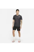 CAMISETA NIKE DRI-FIT AOP ESTAMPADA MASCULINA - Preto