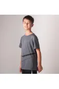 CAMISETA NIKE DRI-FIT BREATHE INFANTIL - Grafite CAMISETA NIKE DRI-FIT BREATHE INFANTIL - Grafite