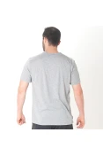 CAMISETA NIKE DRI FIT BREATHE MASCULINA - Cinza/preto
