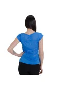 CAMISETA NIKE DRI FIT COOL SHORT FEMININA - Azul CAMISETA NIKE DRI FIT COOL SHORT FEMININA - Azul