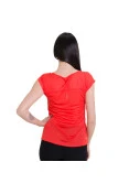CAMISETA NIKE DRI FIT COOL SHORT FEMININA - Vermelho CAMISETA NIKE DRI FIT COOL SHORT FEMININA - Vermelho