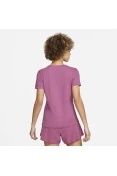 CAMISETA NIKE DRI-FIT FEMININA - Pink/branco CAMISETA NIKE DRI-FIT FEMININA - Pink/branco