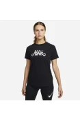 CAMISETA NIKE DRI-FIT FEMININA - Preto CAMISETA NIKE DRI-FIT FEMININA - Preto