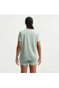CAMISETA NIKE DRI-FIT FEMININA - Verde/branco CAMISETA NIKE DRI-FIT FEMININA - Verde/branco