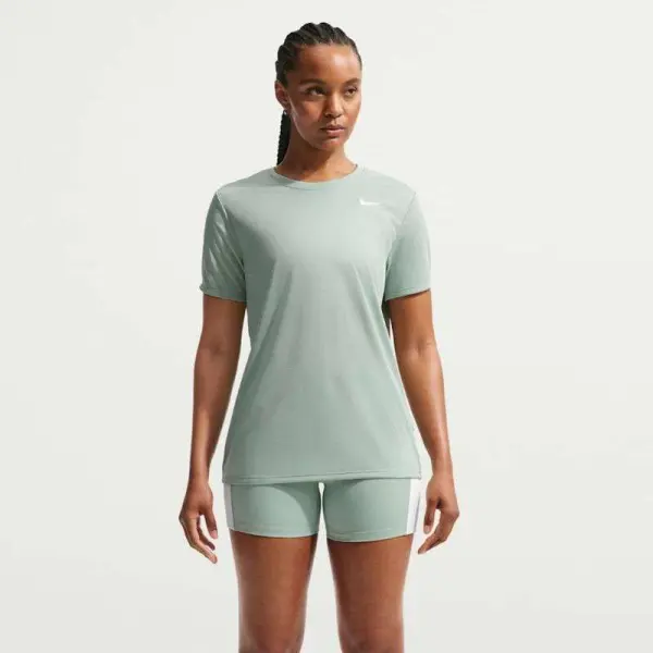 CAMISETA NIKE DRI-FIT FEMININA - Verde/branco