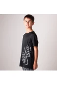 CAMISETA NIKE DRI-FIT GRAPHIC INFANTIL - Preto CAMISETA NIKE DRI-FIT GRAPHIC INFANTIL - Preto