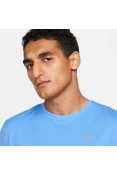 CAMISETA NIKE DRI-FIT MILLER MASCULINA - Azul/prata CAMISETA NIKE DRI-FIT MILLER MASCULINA - Azul/prata
