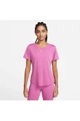 CAMISETA NIKE DRI-FIT ONE FEMININA - Pink/branco