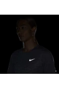 CAMISETA NIKE DRI-FIT RUN DIVISION MILER SS MASCULINA - Chumbo
