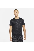 CAMISETA NIKE DRI-FIT UV RUN DIVISION MILER MASCULINO - Preto CAMISETA NIKE DRI-FIT UV RUN DIVISION MILER MASCULINO - Preto