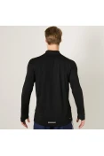 CAMISETA NIKE DRY ELEMENT MANGA LONGA MASCULINA - Preto CAMISETA NIKE DRY ELEMENT MANGA LONGA MASCULINA - Preto