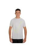 CAMISETA NIKE DRY FOOTBALL TOP INFANTIL - Branco/amarelo