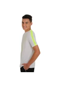 CAMISETA NIKE DRY FOOTBALL TOP INFANTIL - Branco/amarelo