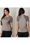 CAMISETA NIKE DRY MILER FEMININA - Cinza CAMISETA NIKE DRY MILER FEMININA - Cinza