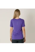 CAMISETA NIKE DRY RUNNING TOP FEMININA - Roxo CAMISETA NIKE DRY RUNNING TOP FEMININA - Roxo