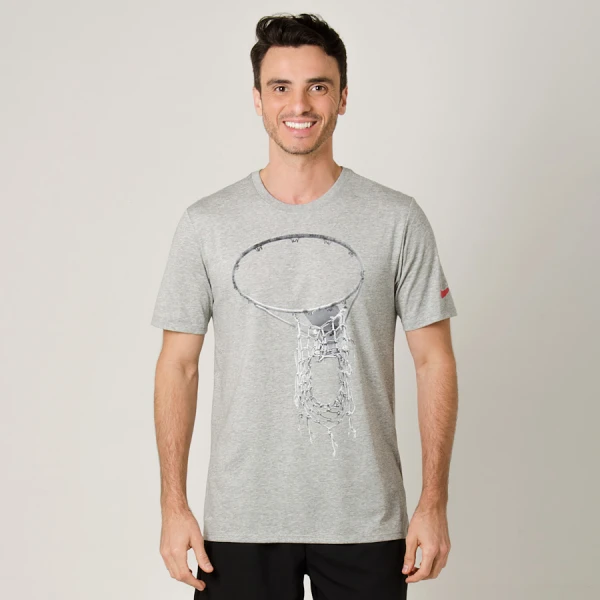 CAMISETA NIKE DRY TEE OLD GLORY MASCULINA - Cinza