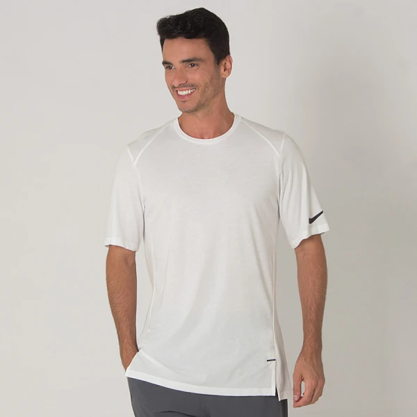 CAMISETA NIKE ELITE BASKETBALL TOP MASCULINA - Branco