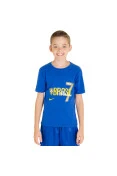 CAMISETA NIKE HERO BRASIL INFANTIL - Azul CAMISETA NIKE HERO BRASIL INFANTIL - Azul