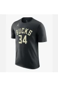 CAMISETA NIKE JORDAN NBA MILWAUKEE BUCKS MASCULINA - Preto CAMISETA NIKE JORDAN NBA MILWAUKEE BUCKS MASCULINA - Preto
