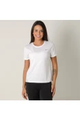 CAMISETA NIKE MILER FEMININA - Branco