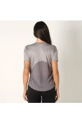 CAMISETA NIKE MILER FEMININA - Cinza