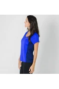 CAMISETA NIKE MILER RUNNING TOP FEMININA - Azul CAMISETA NIKE MILER RUNNING TOP FEMININA - Azul