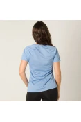 CAMISETA NIKE MILER RUNNING TOP FEMININA - Azul celeste CAMISETA NIKE MILER RUNNING TOP FEMININA - Azul celeste