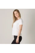 CAMISETA NIKE MILER RUNNING TOP FEMININA - Branco CAMISETA NIKE MILER RUNNING TOP FEMININA - Branco