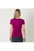 CAMISETA NIKE MILER RUNNING TOP FEMININA - Roxo CAMISETA NIKE MILER RUNNING TOP FEMININA - Roxo