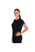 CAMISETA NIKE MILER SS CREW TOP FEMININA - Preto CAMISETA NIKE MILER SS CREW TOP FEMININA - Preto