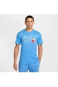 CAMISETA NIKE NSW TEE 6MO JDI MASCULINA - Azul CAMISETA NIKE NSW TEE 6MO JDI MASCULINA - Azul