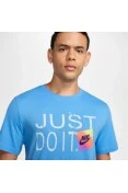 CAMISETA NIKE NSW TEE 6MO JDI MASCULINA - Azul CAMISETA NIKE NSW TEE 6MO JDI MASCULINA - Azul