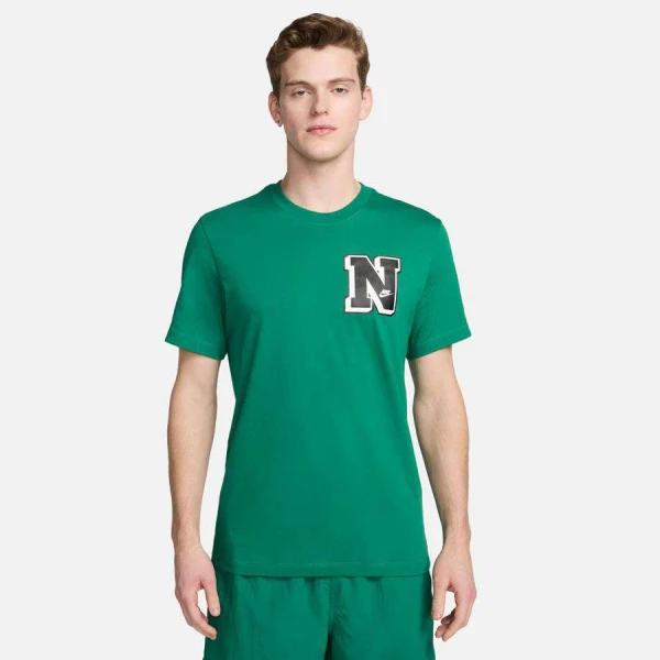 CAMISETA NIKE NSW TEE CLUB SSNL MASCULINA - Verde