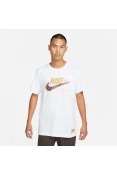 CAMISETA NIKE NSW TEE SI BEANS MASCULINA - Branco CAMISETA NIKE NSW TEE SI BEANS MASCULINA - Branco