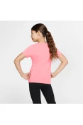 CAMISETA NIKE PRO TOP SS INFANTIL - Rosa CAMISETA NIKE PRO TOP SS INFANTIL - Rosa