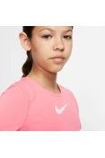 CAMISETA NIKE PRO TOP SS INFANTIL - Rosa CAMISETA NIKE PRO TOP SS INFANTIL - Rosa