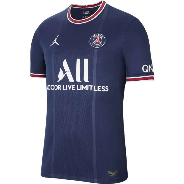 CAMISETA NIKE PSG OFICIAL I 2021/22 TORCEDOR PRO MASCULINA - Marinho/branco