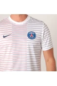 CAMISETA NIKE PSG PRÉ JOGO 2019/20 SEM NÚMERO - Branco/marinho CAMISETA NIKE PSG PRÉ JOGO 2019/20 SEM NÚMERO - Branco/marinho