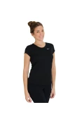 CAMISETA NIKE RACER SLEEVE FEMININA - Preto/prata