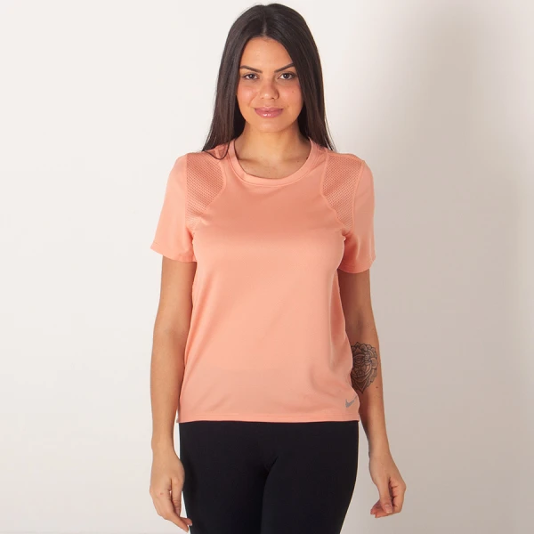 CAMISETA NIKE RUN FEMININA - Salmao