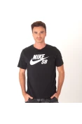 CAMISETA NIKE SB DRI-FIT MASCULINA - Preto/branco CAMISETA NIKE SB DRI-FIT MASCULINA - Preto/branco