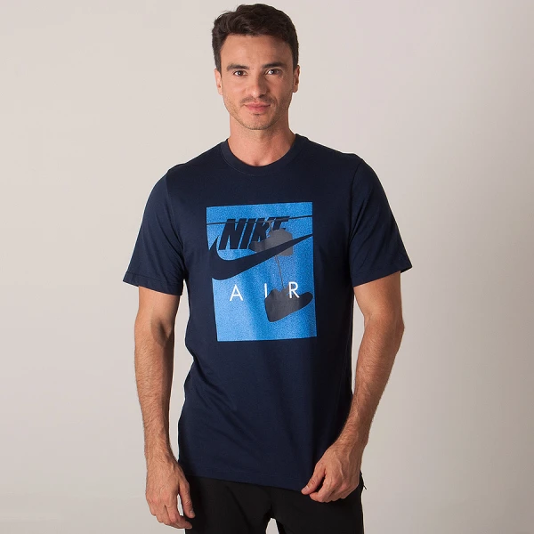 CAMISETA NIKE SPORTSWEAR AIR PHOTO MASCULINA - Marinho