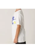 CAMISETA NIKE SPORTSWEAR FUTURA DUDE INFANTIL - Branco/azul CAMISETA NIKE SPORTSWEAR FUTURA DUDE INFANTIL - Branco/azul